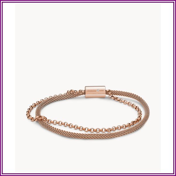 Sadie Rose Gold-Tone Steel Bracelet jewelry JF02983791 from Watch Station