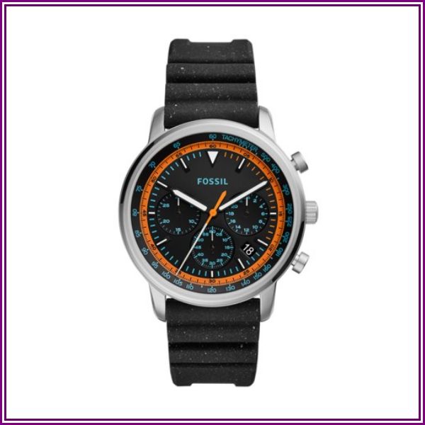 Fossil Goodwin Chronograph Black Silicone Watch jewelry - FS5520 from Fossil