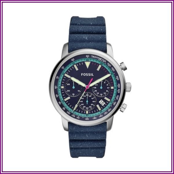 Fossil Goodwin Chronograph Navy Silicone Watch jewelry - FS5519 from Fossil