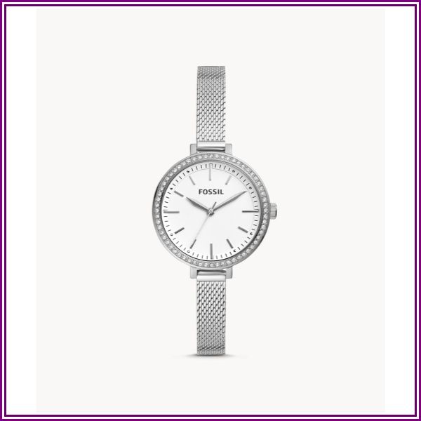 Classic Minute Three-Hand Stainless Steel Watch jewelry from Fossil
