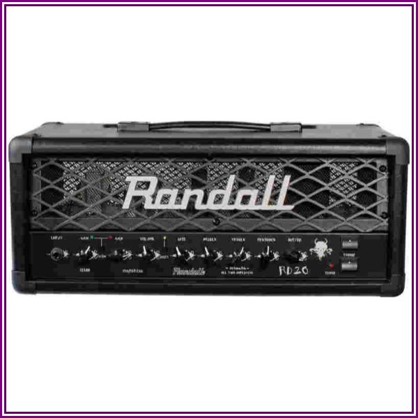 Randall Rd20h Diavlo 20W Tube Guitar Head Black from zZounds