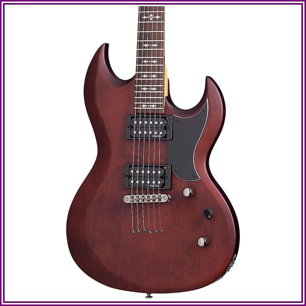 Schecter Guitar Research Omen S-Ii Electric Guitar Walnut Stain from Musician's Friend