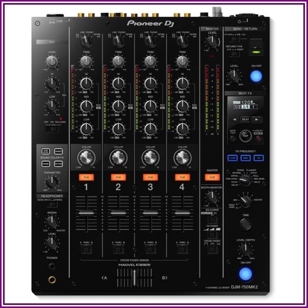 Pioneer DJ DJM750MK2 Professional DJ Mixer from zZounds