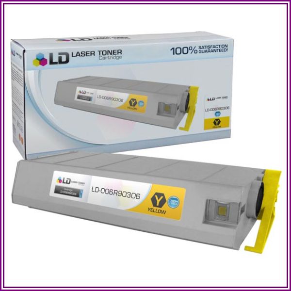 Remanufactured Xerox Phaser 1235 6R90306 Yellow Toner (10,000 Pages) from 123Inkjets.com