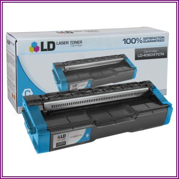 Compatible Ricoh 406047 / 406096 Cyan Toner Aficio SP C220 Series Printers (2k Pages) from InkCartridges.com