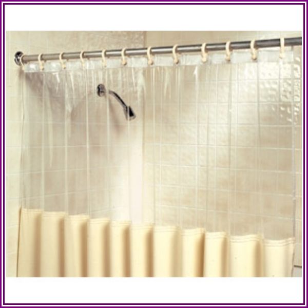 Clear View Antimicrobial Germicidal Shower Curtain from Full Of Life