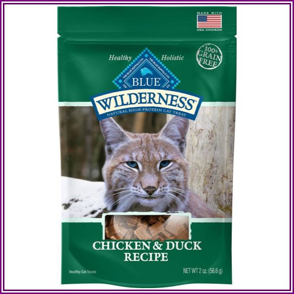 Blue Buffalo Wilderness Cat Treats - Chicken & Duck (2 oz) from Petflow
