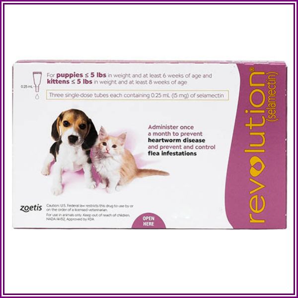 Revolution Kittens / Puppies Pink 6 Doses from Canada Pet Care
