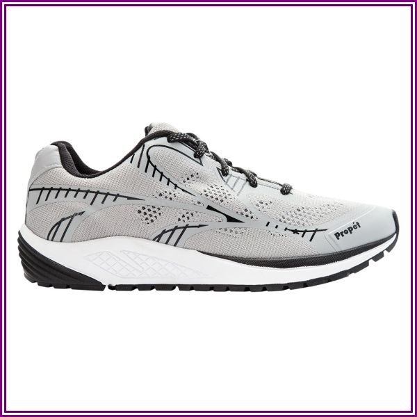 Mens Propet(R) One LT Athletic Sneaker 10 EEEEE, Silver/Black from SHOEBACCA.com