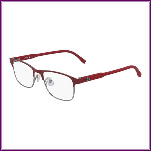 Lacoste L3107 615 Matte RED from Eyeglasses.com