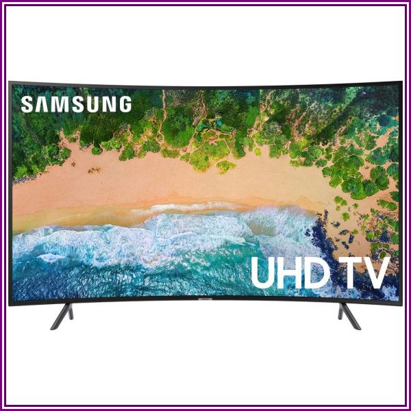 Samsung un55ru7300 55-in uhd curved led smart tv (2019 model) from DataVision
