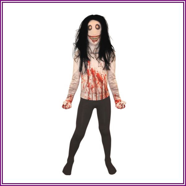 Creepy Killer Morphsuit Costume for Kids from HalloweenCostumes.com