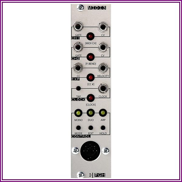 Pittsburgh Modular Synthesizers Midi 3 Module from Guitar Center