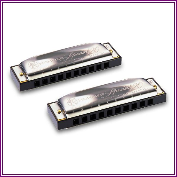 Hohner Progressive Series 560 Special 20 Harmonica (2-Pack) F# from Musician's Friend