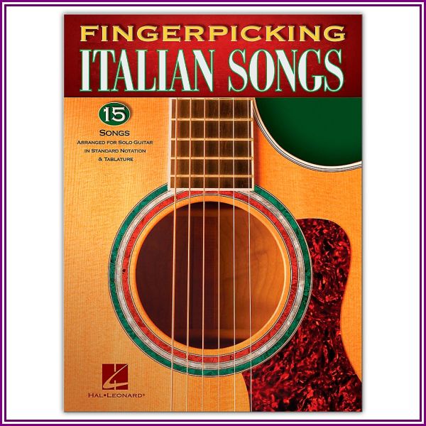 Hal Leonard Fingerpicking Italian Songs For Solo Guitar from Guitar Center