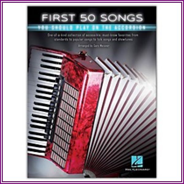 Hal Leonard First 50 Songs You Should Play on the Accordion from Woodwind & Brasswind