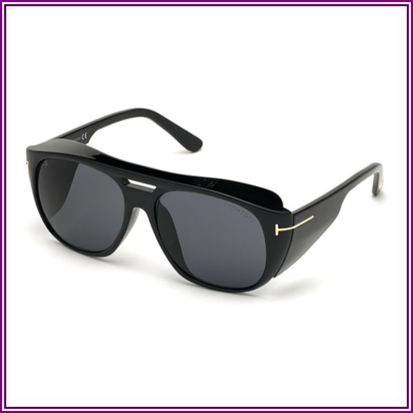 FT 0799 Sunglasses Shiny Black / Smoke from Eyeglasses.com