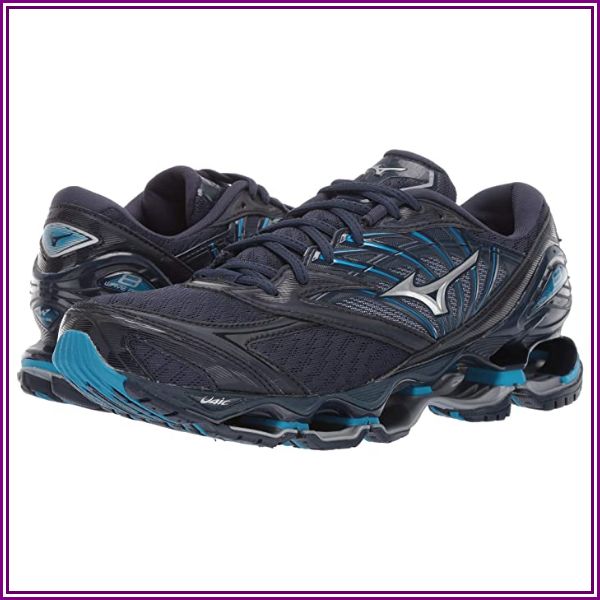 Mizuno Wave Prophecy 8 (Blue Wing Teal/Silver) Men's Running Shoes from Zappos.com