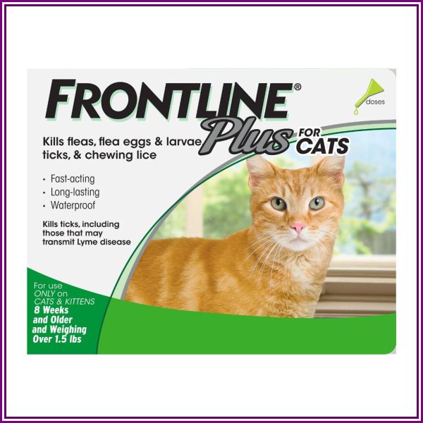 Frontline Plus Cats 6 Doses from Pet Care Supplies