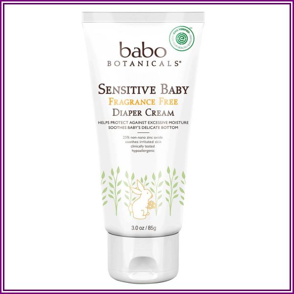 Babo Botanicals Diaper Cream - Soothing - 3 oz from BeautifiedYou.com