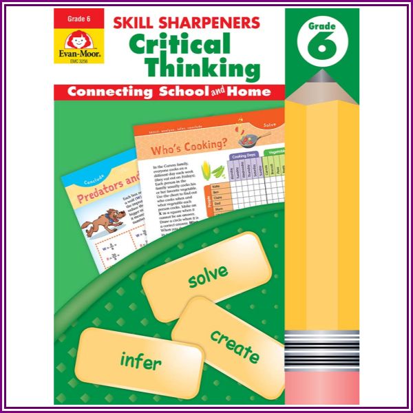 Skill Sharpeners Critical Thinking, Grade 6 from Evan-Moor Educational Publishers