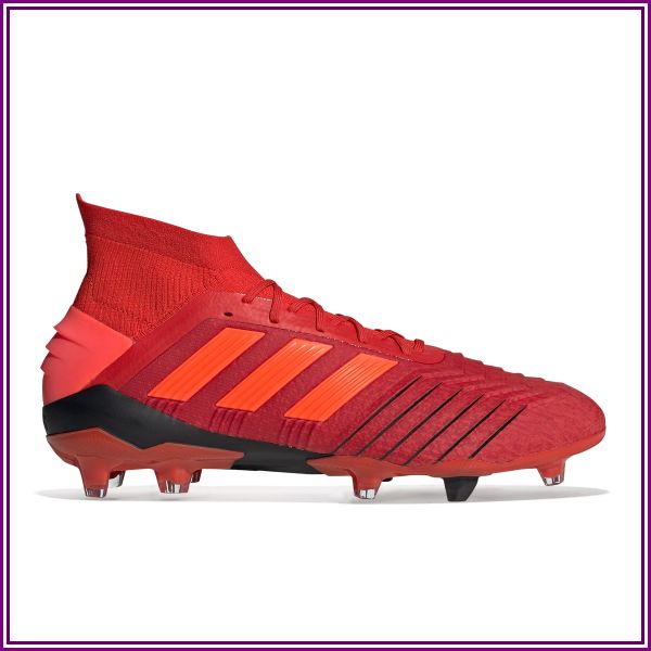 adidas Predator 19.1 Firm Ground Football Boots - Red from Real Madrid Shop