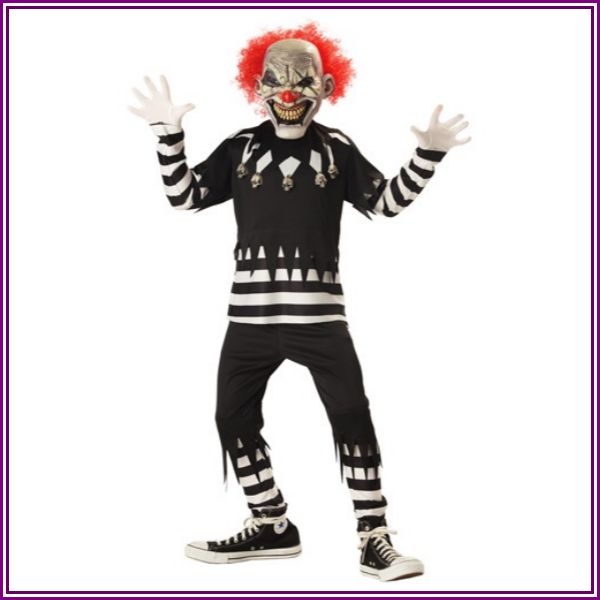 Kids Psycho Clown Costume from Fun.com
