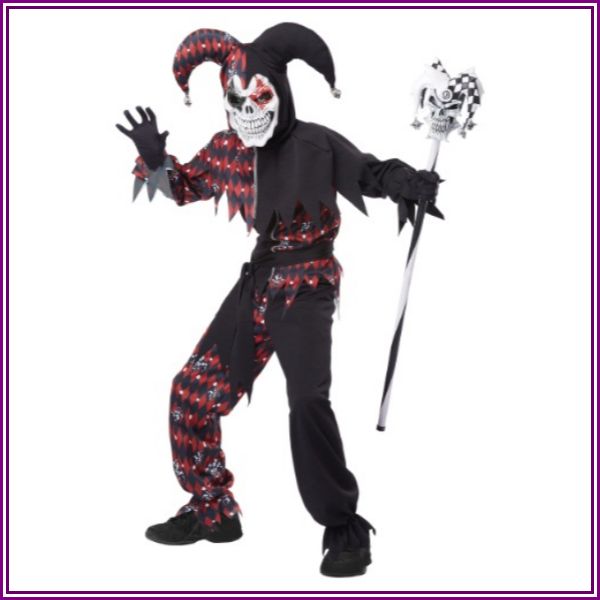 Child's Sinister Jester Costume from Fun.com