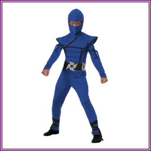 Kids Blue Stealth Ninja Costume from Fun.com