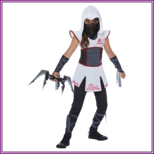 White Ninja Girls Costume from Fun.com