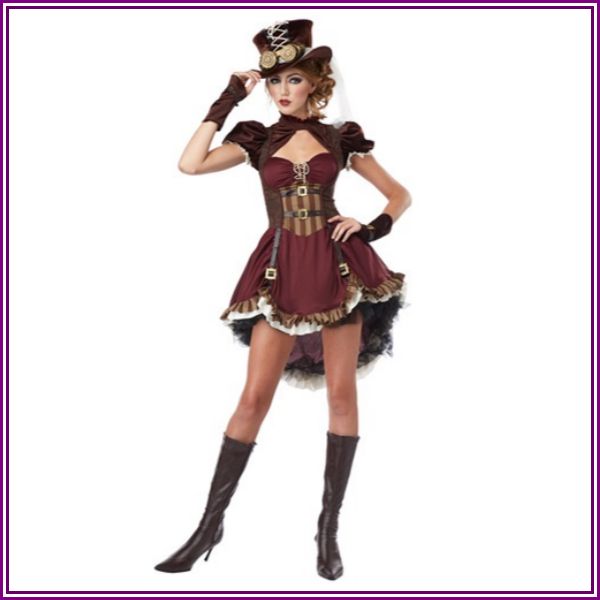 Adult Steampunk Lady Costume from Fun.com