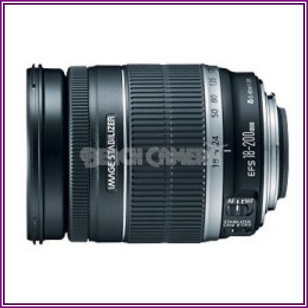 Canon EF-S 18-200mm f/3.5-5.6 IS Standard Zoom Lens for Canon DSLR Cameras from Beach Trading Co. (BeachCamera.com, BuyDig.com)
