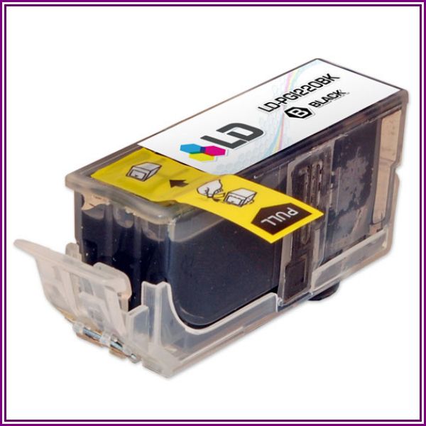 Compatible Canon PGI220 Pigment Black Cartridge w/Chip from 123Inkjets.com