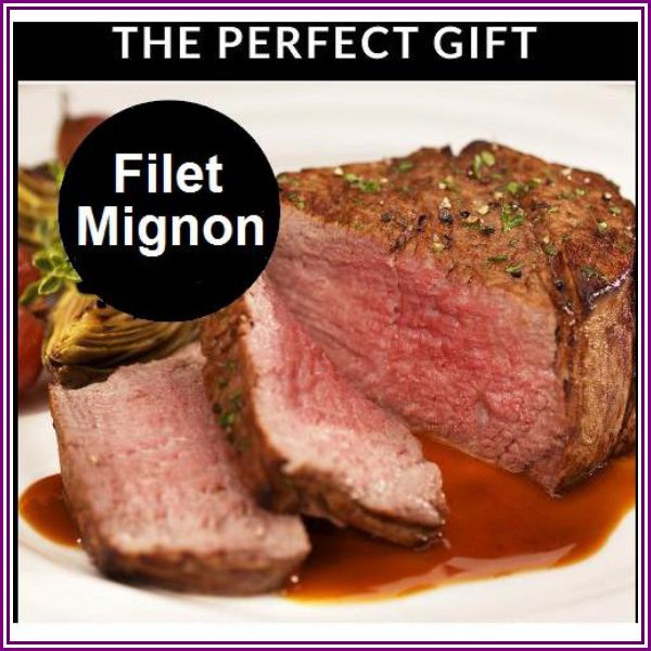 Premium Angus Beef - 4 (8oz) Filet Mignon from BBQGuys.com