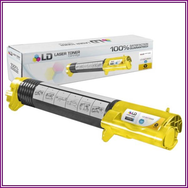 Compatible 2,000 Page Yellow Toner Cartridge (WH006) for Dell 3010cn Laser Printers from 123Inkjets.com
