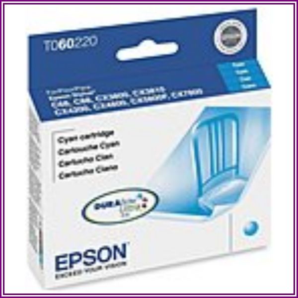 Remanufactured Cyan Ink for Epson 60 (T060220) from Tech For Less