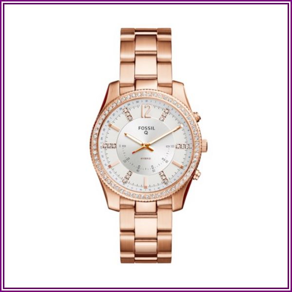 Fossil Hybrid Smartwatch - Scarlette Rose Gold-Tone Stainless Steel Jewelry - FTW5016 from Fossil