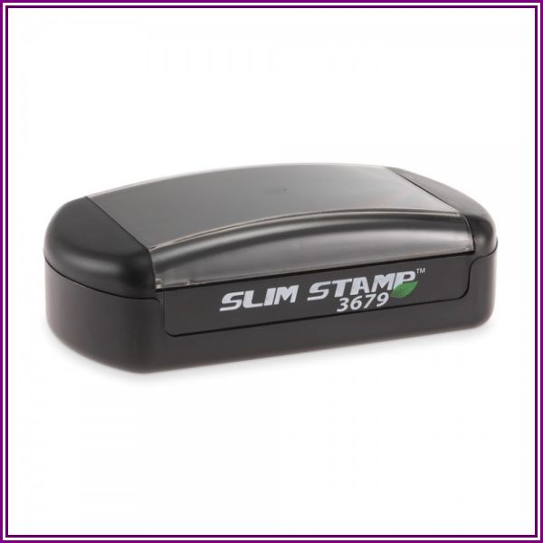 Slim Stamp 3679 1-1/2" x 3-1/4" - up to 8 lines from getstamps.ca - Online Shop for customized stamps