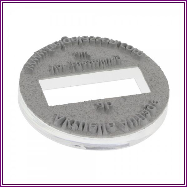 Textplate for Trodat Printy Dater 46140 1 5/8" diam. - 3+3 lines from getstamps.ca - Online Shop for customized stamps