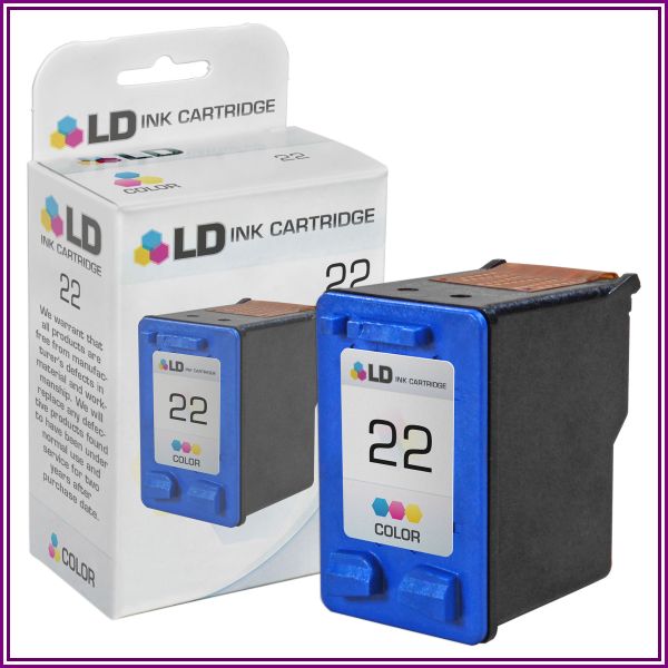 LD Color Ink Refill Kit For Hewlett Packard C9352AN / C9352A (HP 22) from 123Inkjets.com