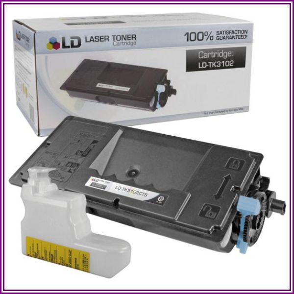 Compatible Kyocera FS-2100DN 1T02MS0US0 Black Toner, (12,500 Pages) from InkCartridges.com