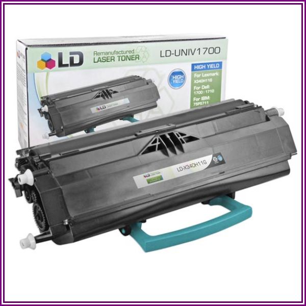 Compatible Lexmark X340H11G High Yield Black Laser Toner Cartridge for the X342 from 123Inkjets.com