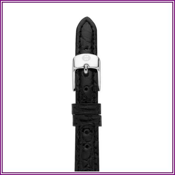 Michele 12mm Black Alligator Strap MS12AA010001 from Michele Watches