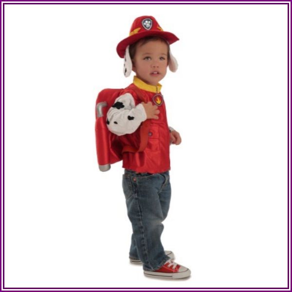 Deluxe Paw Patrol Marshall Costume from Fun.com