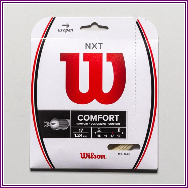 NXT COMFORT 17 GUAGE TENNIS STRING from Holabird Sports