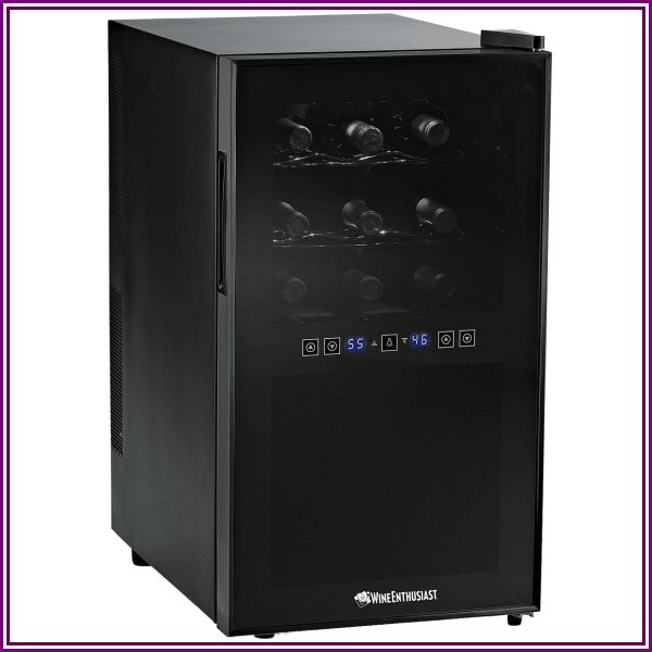 Wine Enthusiast 18 Bottle Dual Zone Touchscreen Wine Cooler (2720318) from Sylvane