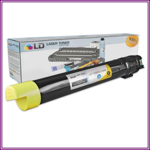 Compatible Xerox Phaser 7800 106R1568 High Capacity Yellow Toner (17,200 Pages) from 123Inkjets.com